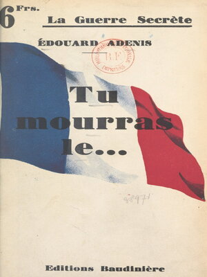cover image of Tu mourras le...